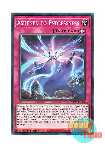 画像1: 英語版 MP25-EN376 Ashened to Endlessness 果てなき灰滅 (ノーマル) 1st Edition