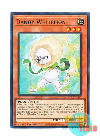 画像1: 英語版 MP25-EN377 Dandy Whitelion ダンディ・ホワイトライオン (ノーマル) 1st Edition