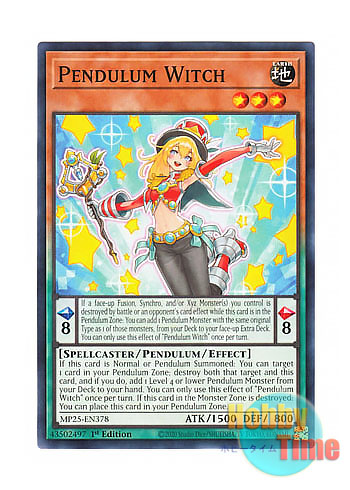 画像1: 英語版 MP25-EN378 Pendulum Witch ペンデュラム・ウィッチ (ノーマル) 1st Edition