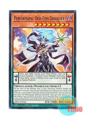 画像1: 英語版 MP25-EN446 Performapal Odd-Eyes Dissolver EMオッドアイズ・ディゾルヴァー (ノーマル) 1st Edition