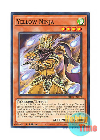 画像1: 英語版 MP25-EN449 Yellow Ninja 黄色い忍者 (ノーマル) 1st Edition