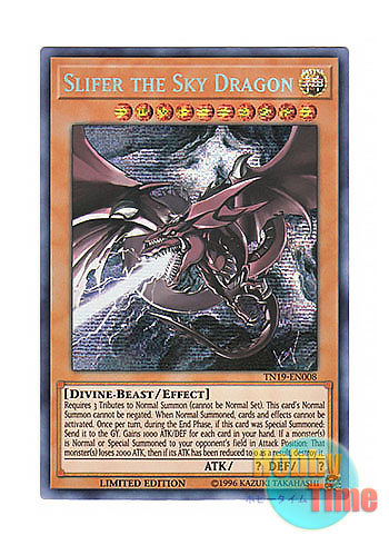 英語版 TN19-EN008 Slifer the Sky Dragon オシリスの天空竜 (プリズマティックシークレットレア) Limited  Edition