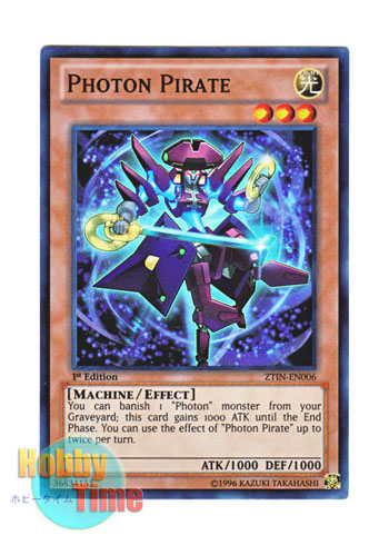 画像1: 英語版 ZTIN-EN006 Photon Pirate フォトン・パイレーツ (スーパーレア) 1st Edition