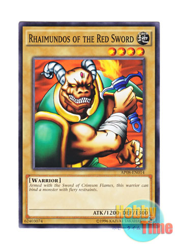 画像1: 英語版 AP08-EN014 Rhaimundos of the Red Sword 赤き剣のライムンドス (ノーマル)