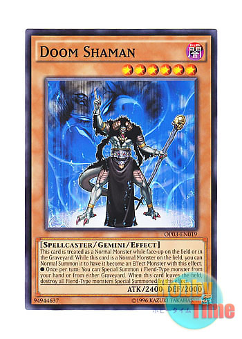 画像1: 英語版 OP03-EN019 Doom Shaman 魔族召喚師 (ノーマル)