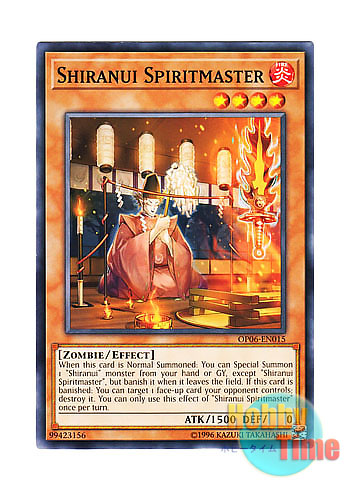 画像1: 英語版 OP06-EN015 Shiranui Spiritmaster 不知火の宮司 (ノーマル)