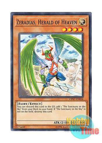 画像1: 英語版 OP07-EN016 Zeradias, Herald of Heaven 天空の使者 ゼラディアス (ノーマル)