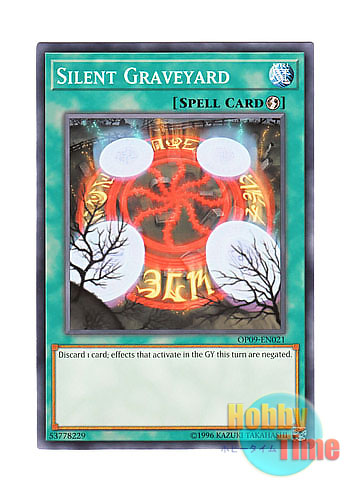 画像1: 英語版 OP09-EN021 Silent Graveyard (Updated from: Forbidden Graveyard) 墓地封印 (ノーマル)
