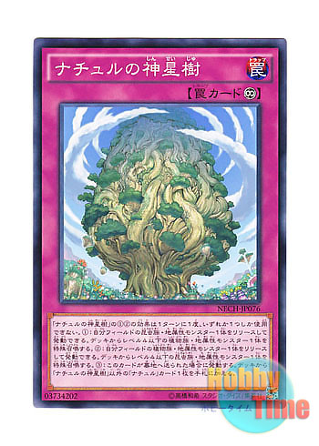 画像1: 日本語版 NECH-JP076 Naturia Sacred Tree ナチュルの神星樹 (ノーマル)